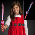 5 Day Imprinted Fiber Optic Santa Wand